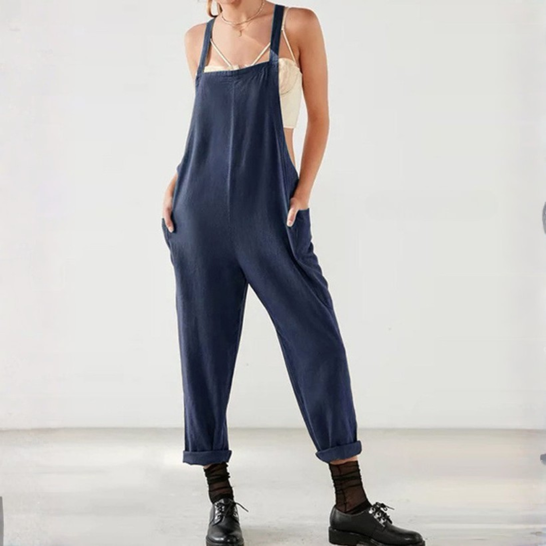 Avery™ Relaxed Cotton Jumpsuit