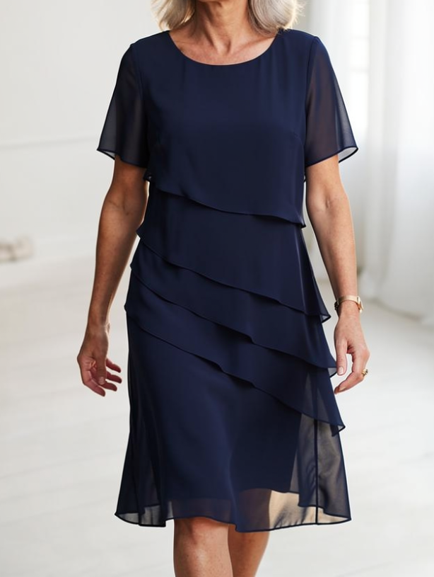 Juliet – Flowing Elegant Dress with Ruffles