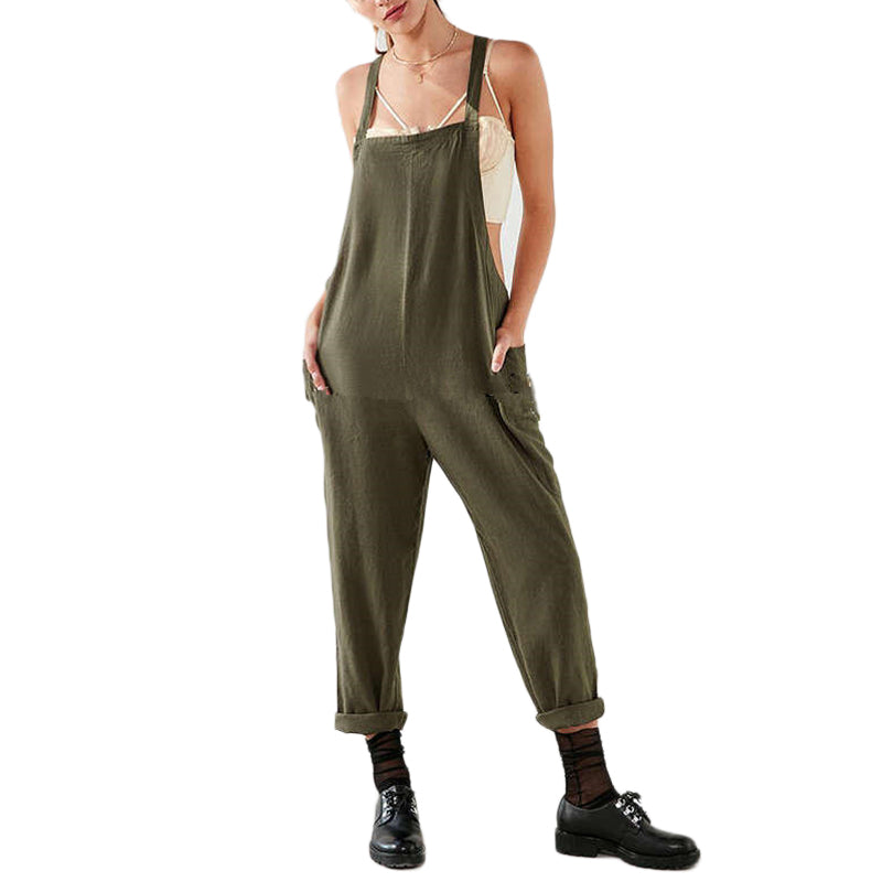 Avery™ Relaxed Cotton Jumpsuit