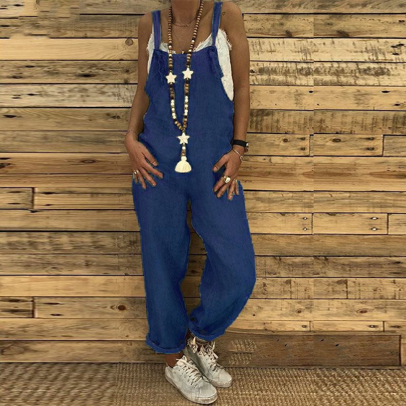 Harper™ | Relaxed Denim Jumpsuit