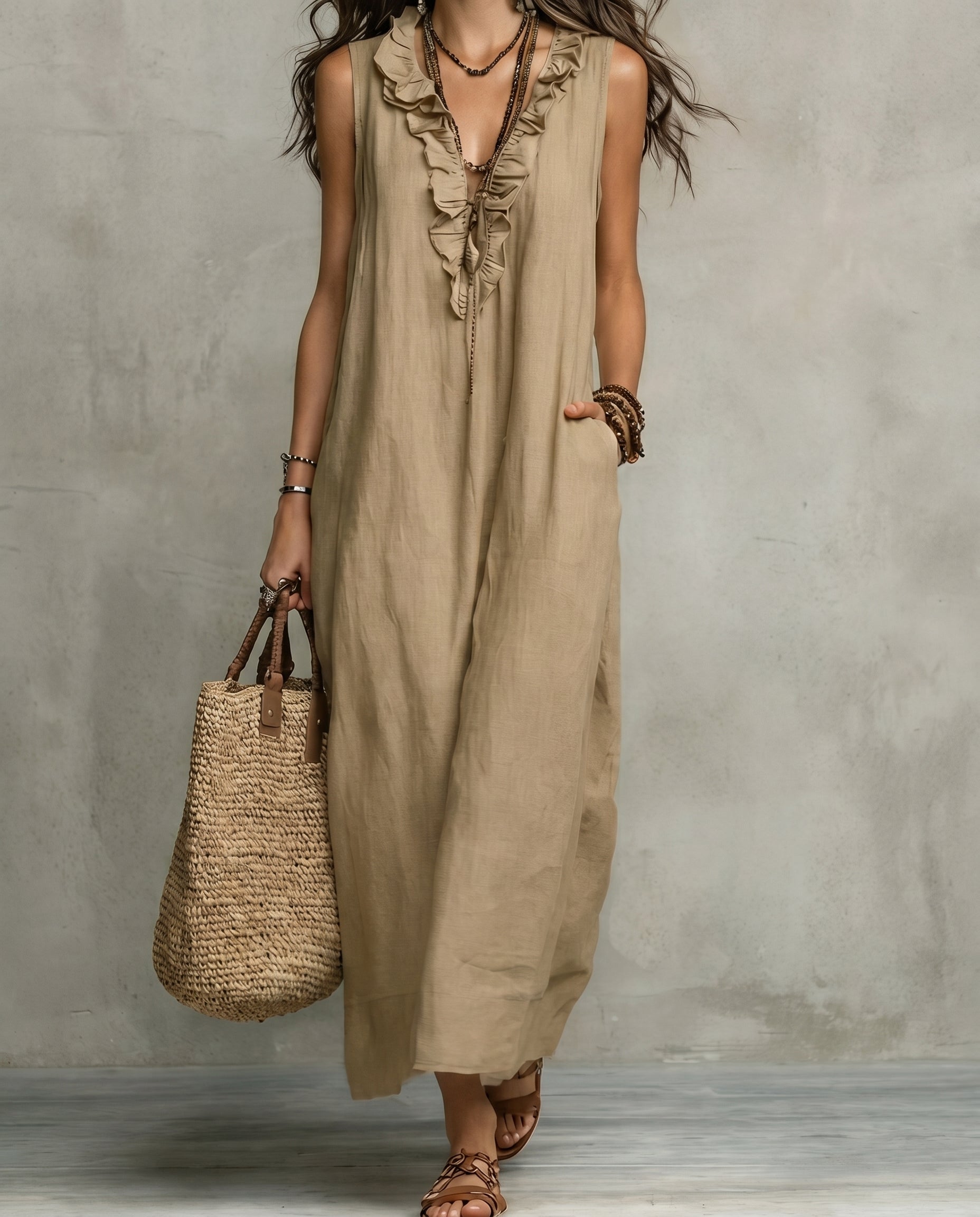 Long Boho Dress