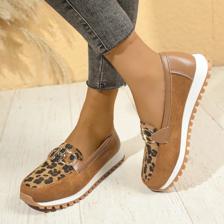 Sienna | Effortless Striped Everyday Loafers