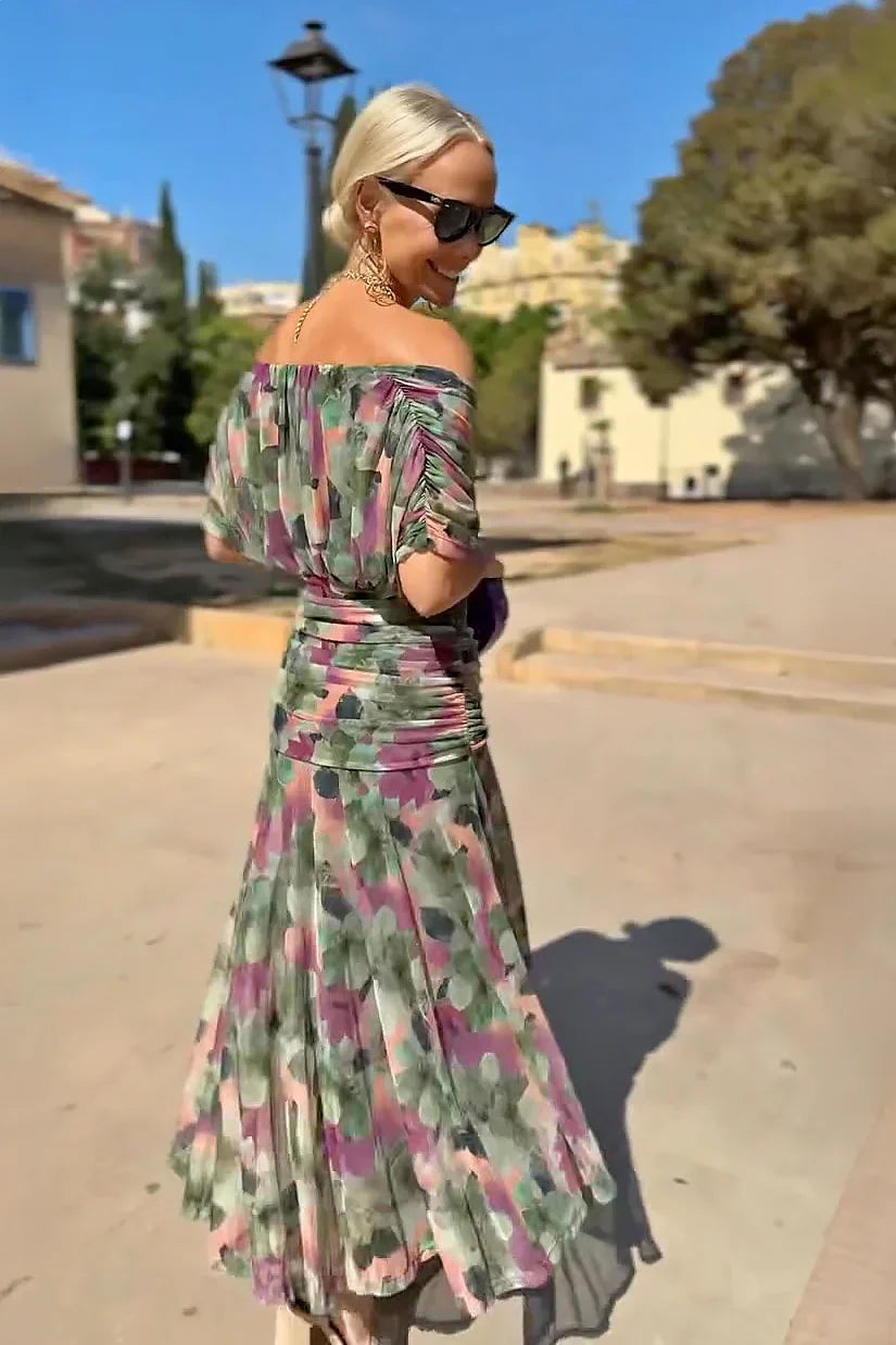 Elin - V-Neck Maxi Dress