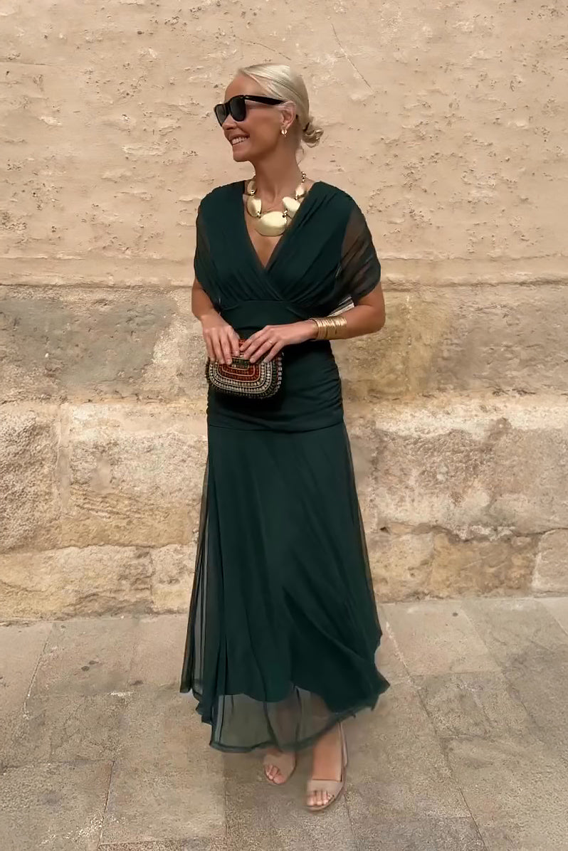 Elin - V-Neck Maxi Dress