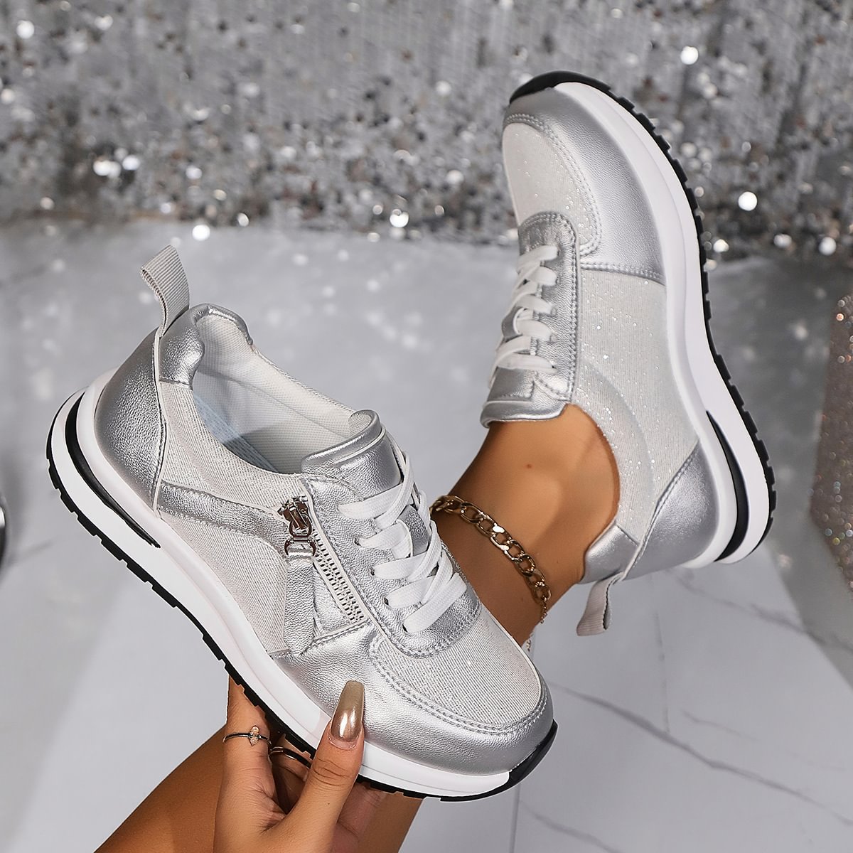 Luna™ Comfort Zip Sneakers