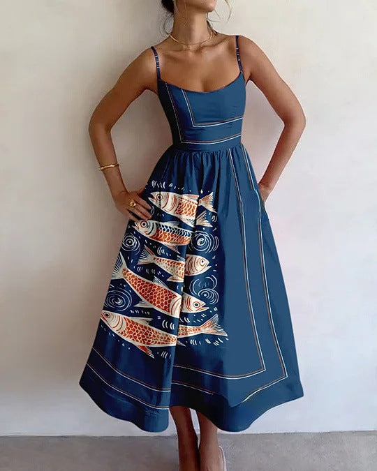 Tinsley - Ocean Tide Midi Dress