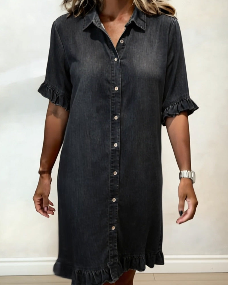 Emma™ | Effortless Button-Front Dress
