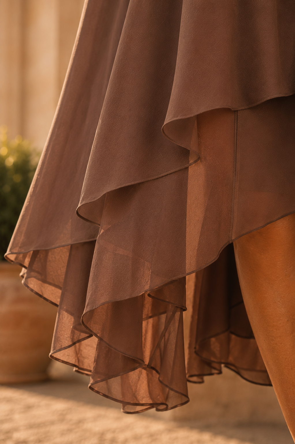Terracotta Sun Gown