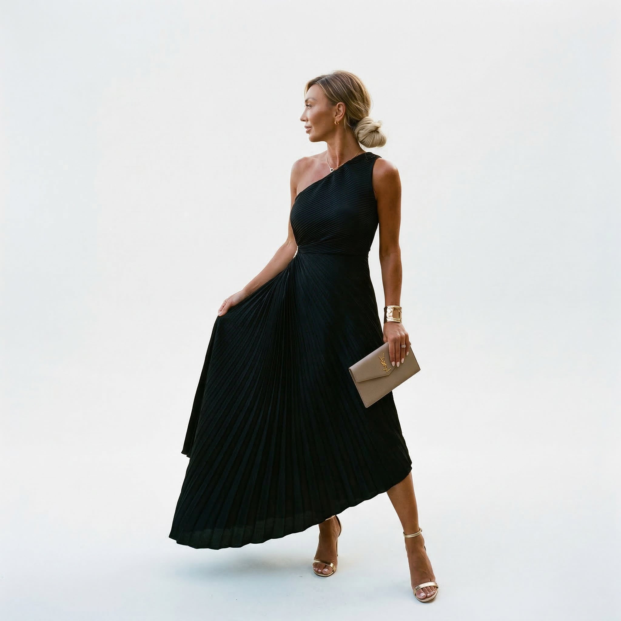 One-Shoulder Wedding Guest Dress – Occasion