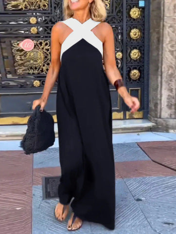 Delphine - Dress with crossed out