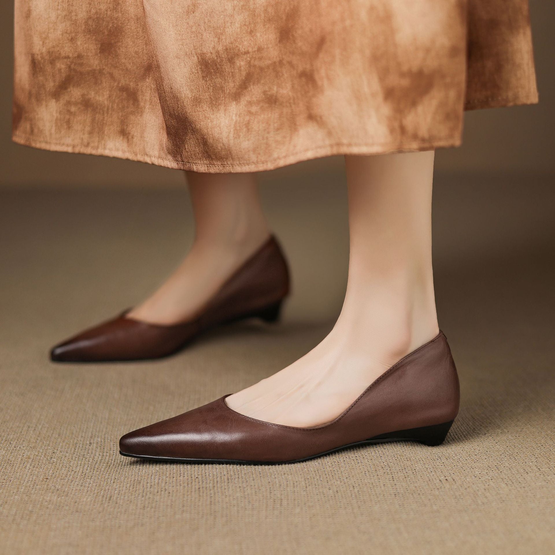 Irella Genuine Leather Flats