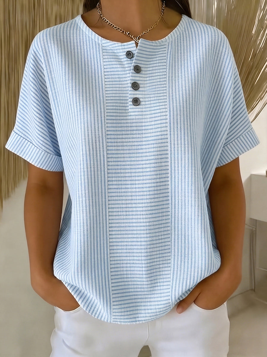 Lucia™ | Artistic Cut Flowing Blouse
