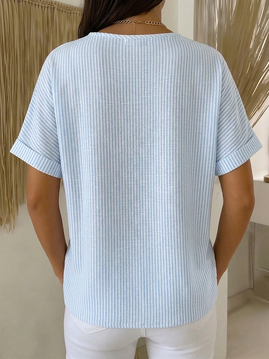 Lucia™ | Artistic Cut Flowing Blouse