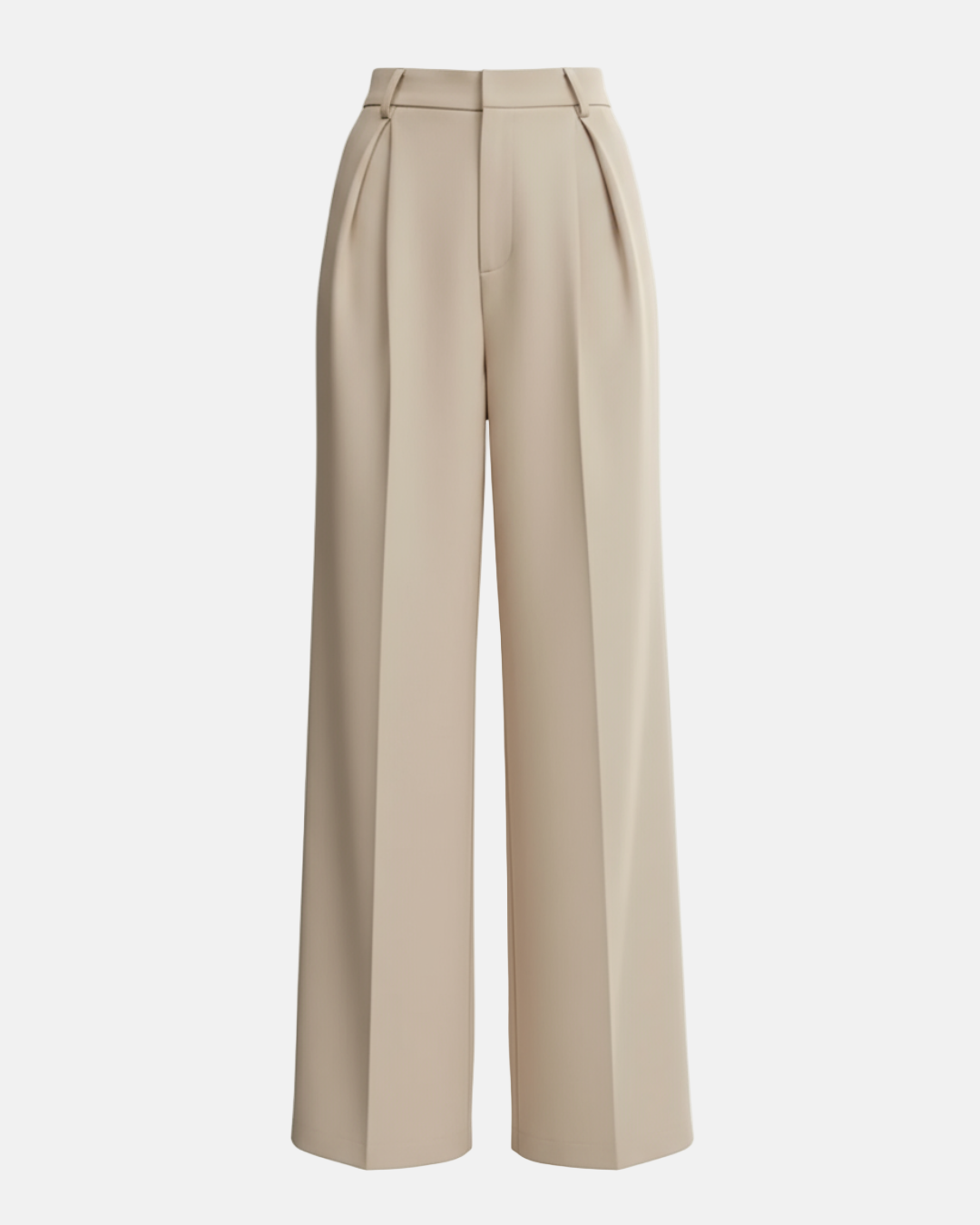 Women's Wide Leg Tailored Trousers – High Waist Smart Trousers