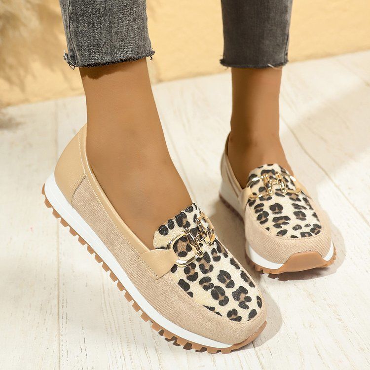 Sienna | Effortless Striped Everyday Loafers