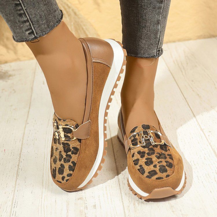 Sienna | Effortless Striped Everyday Loafers