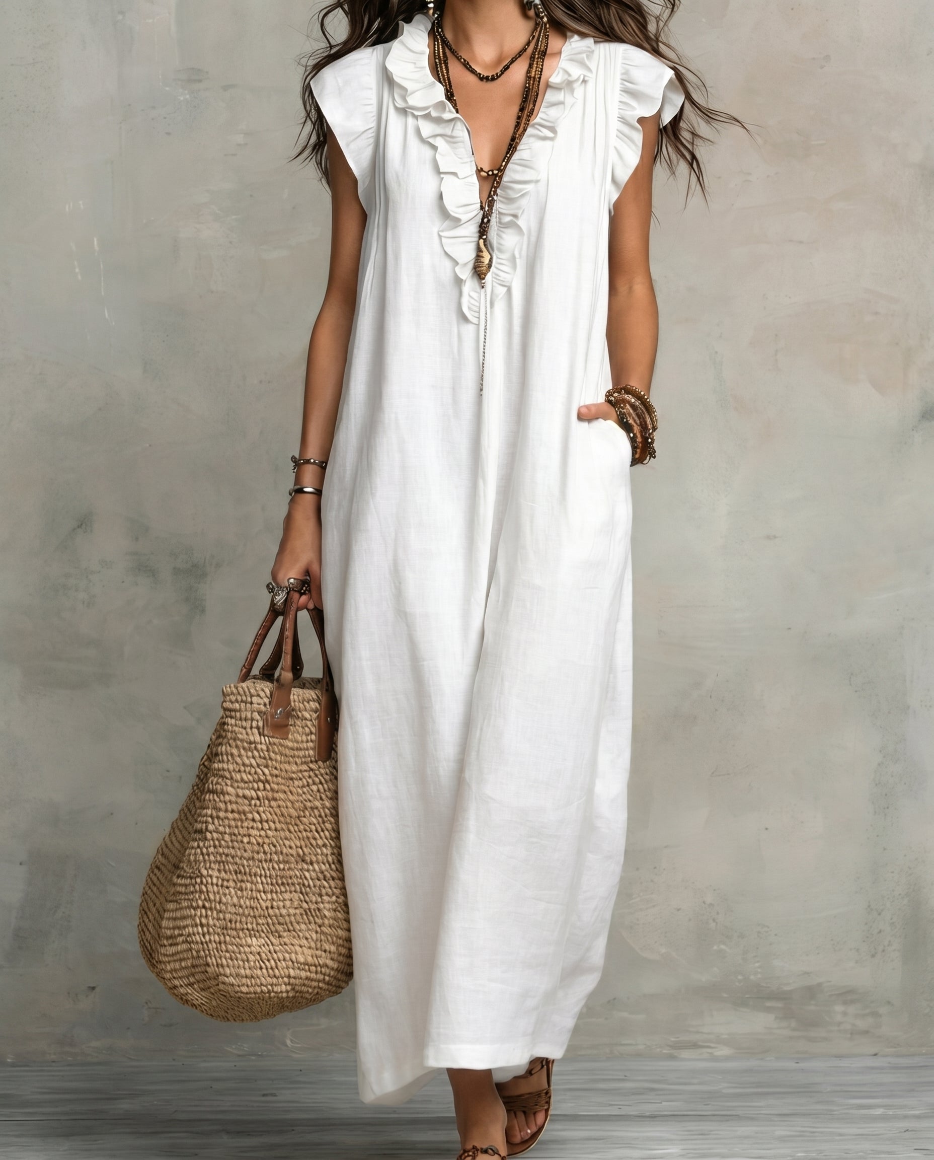 Long Boho Dress