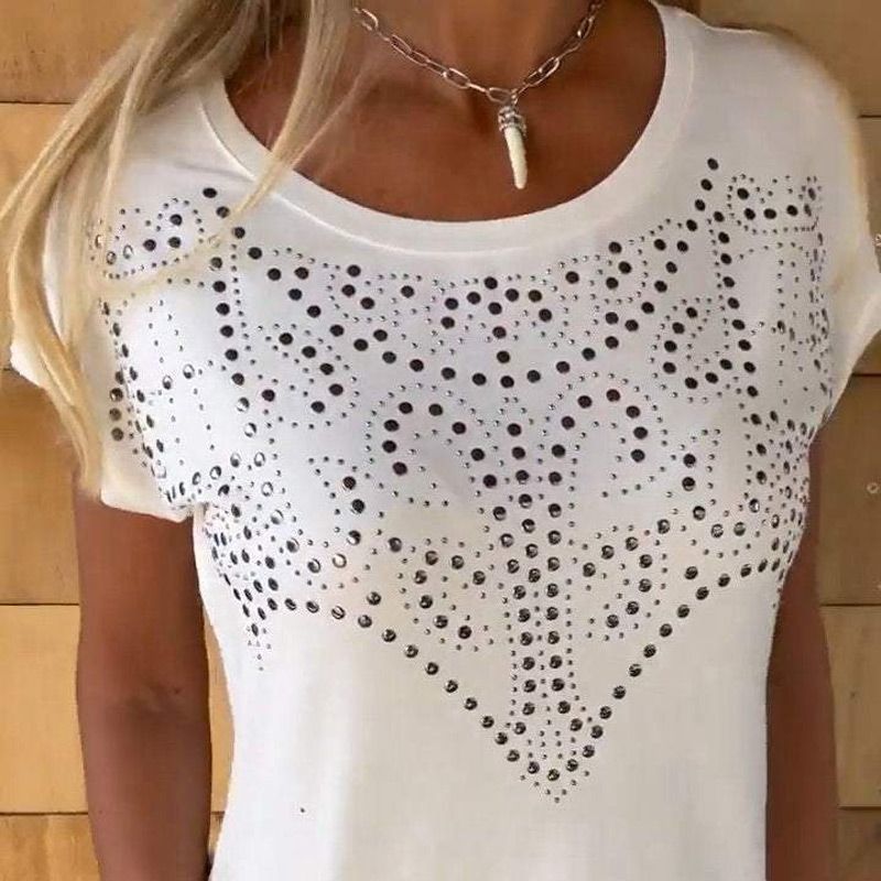 Lily™ Fringe Detail Tee