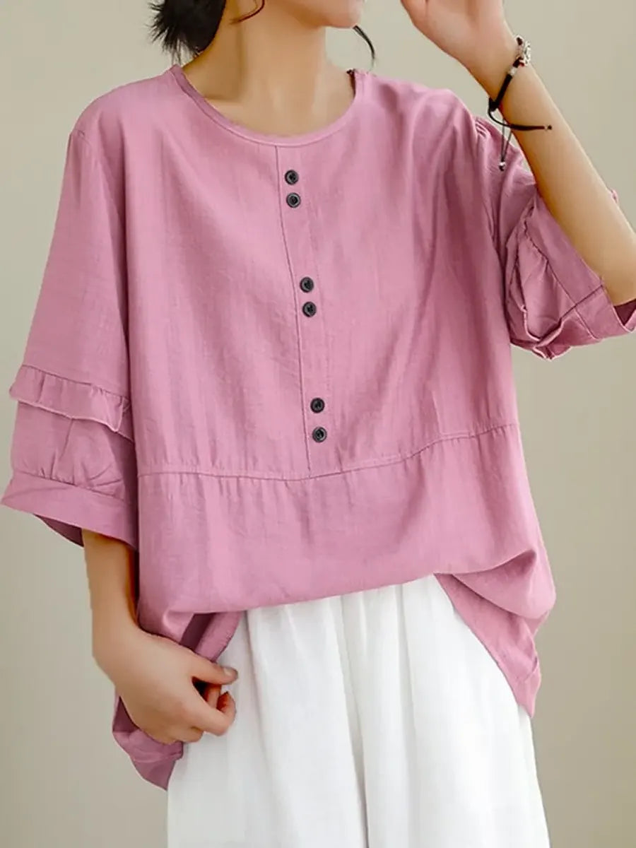 Liora™ | Breezy Everyday Linen Shirt