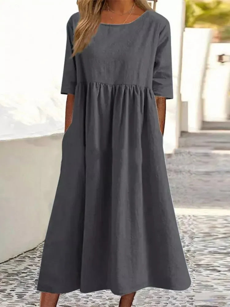 Mila | Everyday Comfort Cotton Dress