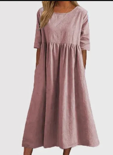 Mila | Everyday Comfort Cotton Dress