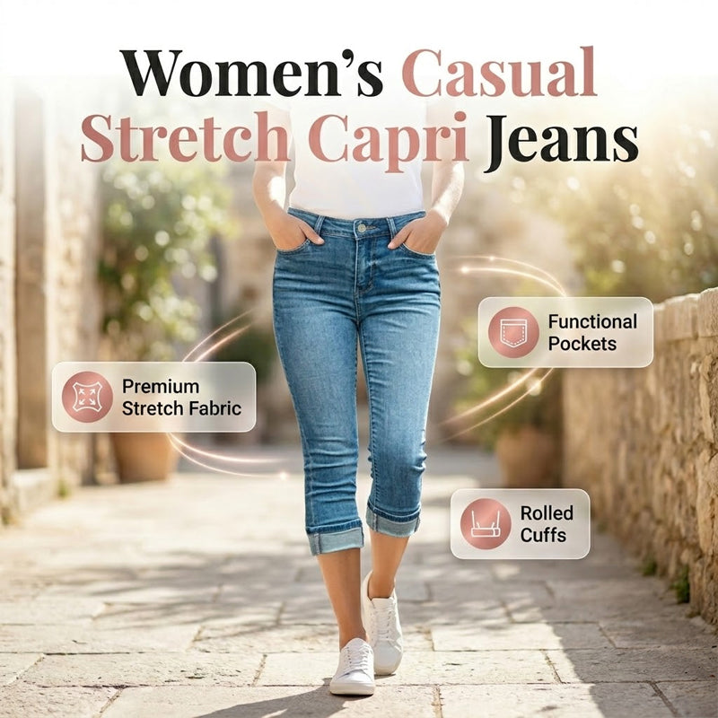 💥 50% Korting! Capri Jeans 👖 Slank & Comfortabel