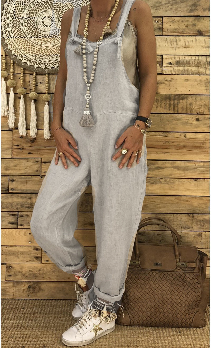 Harper™ | Relaxed Denim Jumpsuit