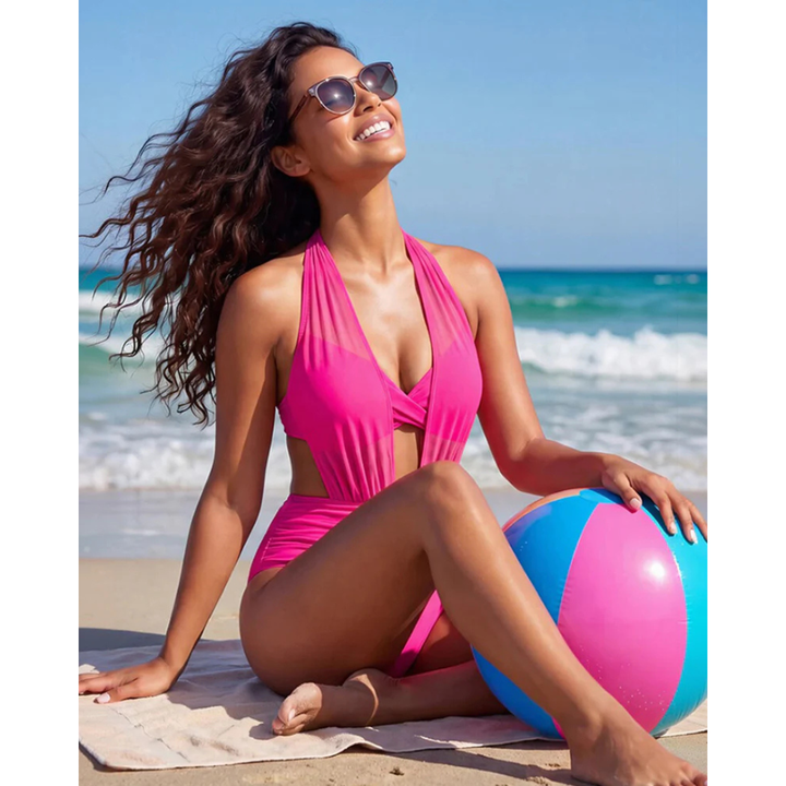 2-in-1 High-Waisted Tummy Control Bikini