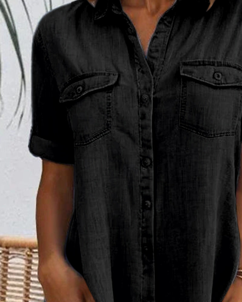 Evelyn™ | Timeless Comfort Shirt Dress