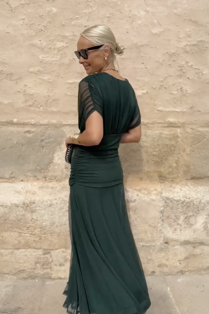Elin - V-Neck Maxi Dress