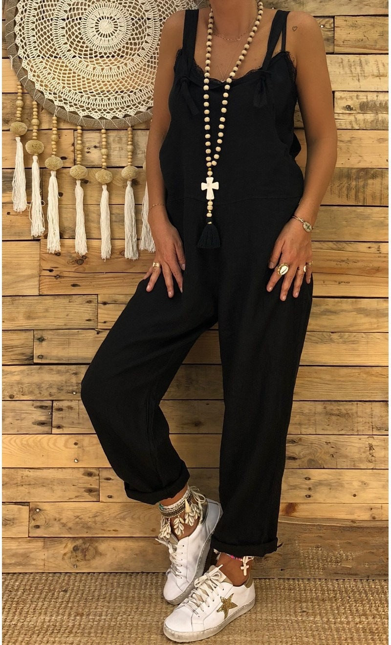 Harper™ | Relaxed Denim Jumpsuit