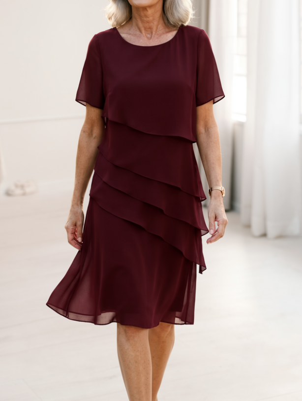 Juliet – Flowing Elegant Dress with Ruffles