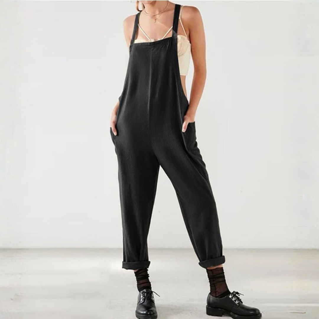 Avery™ Relaxed Cotton Jumpsuit