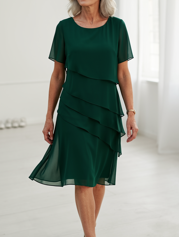 Juliet – Flowing Elegant Dress with Ruffles