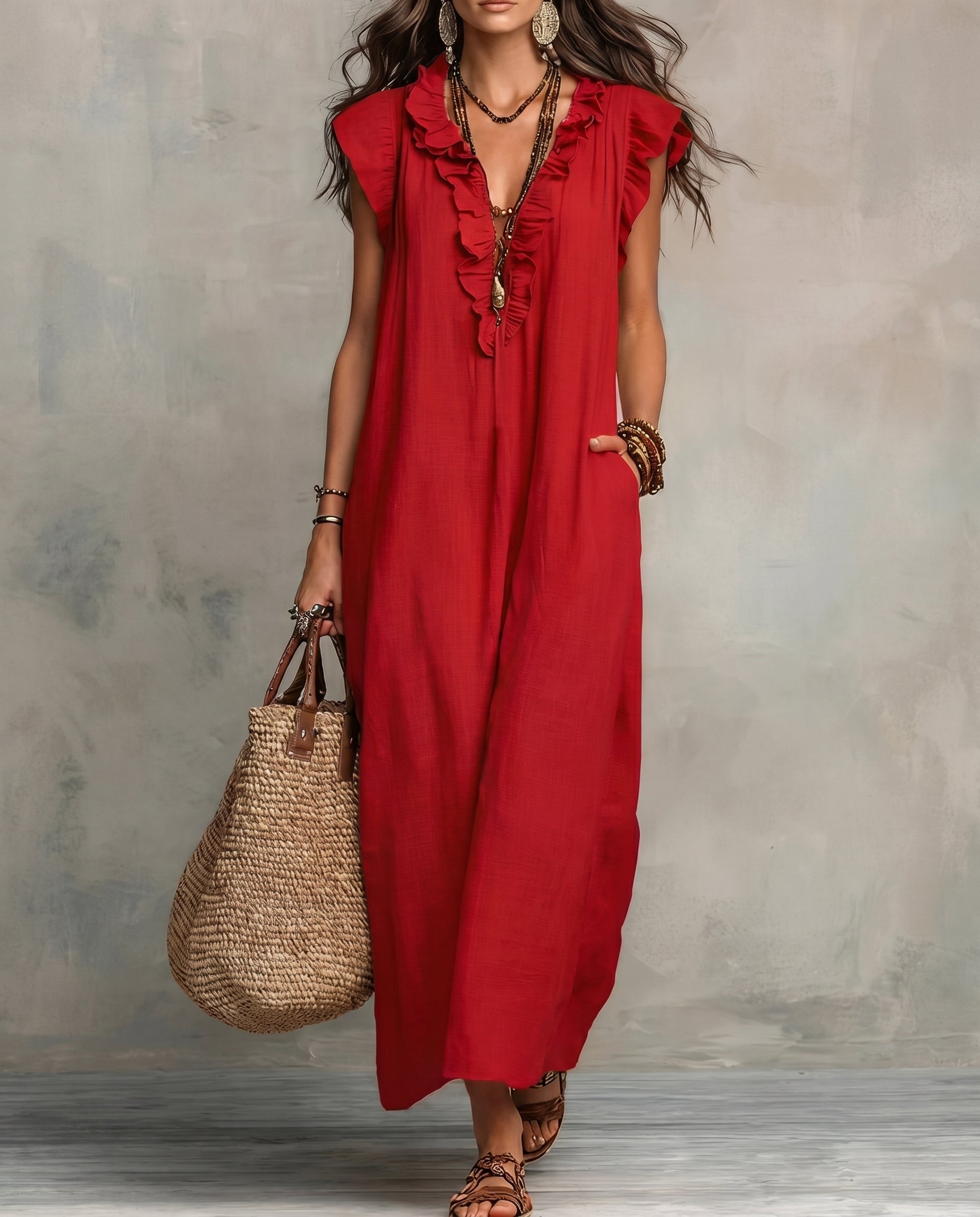 Long Boho Dress