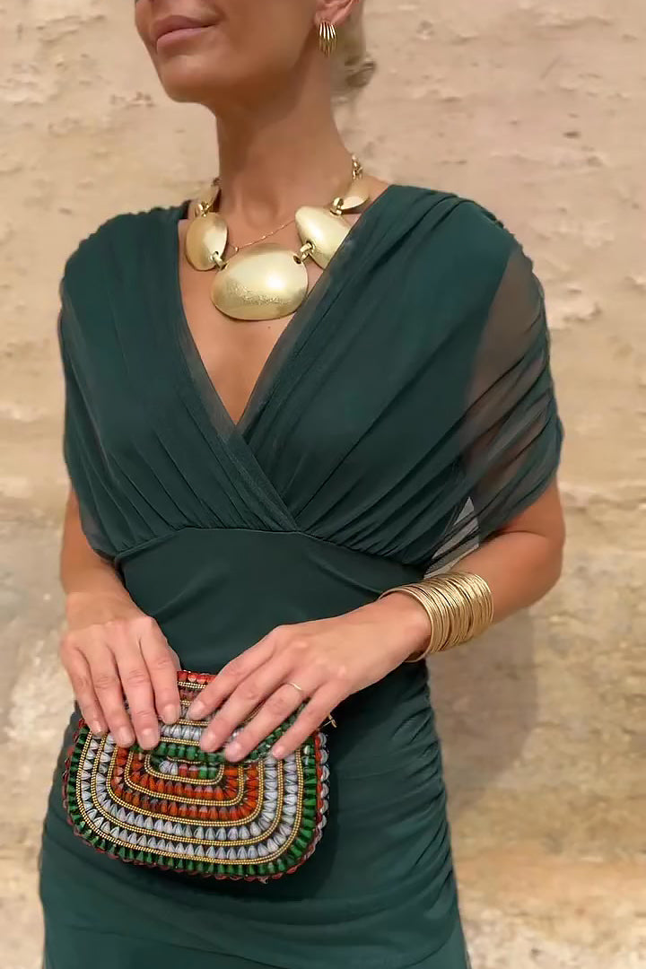 Elin - V-Neck Maxi Dress