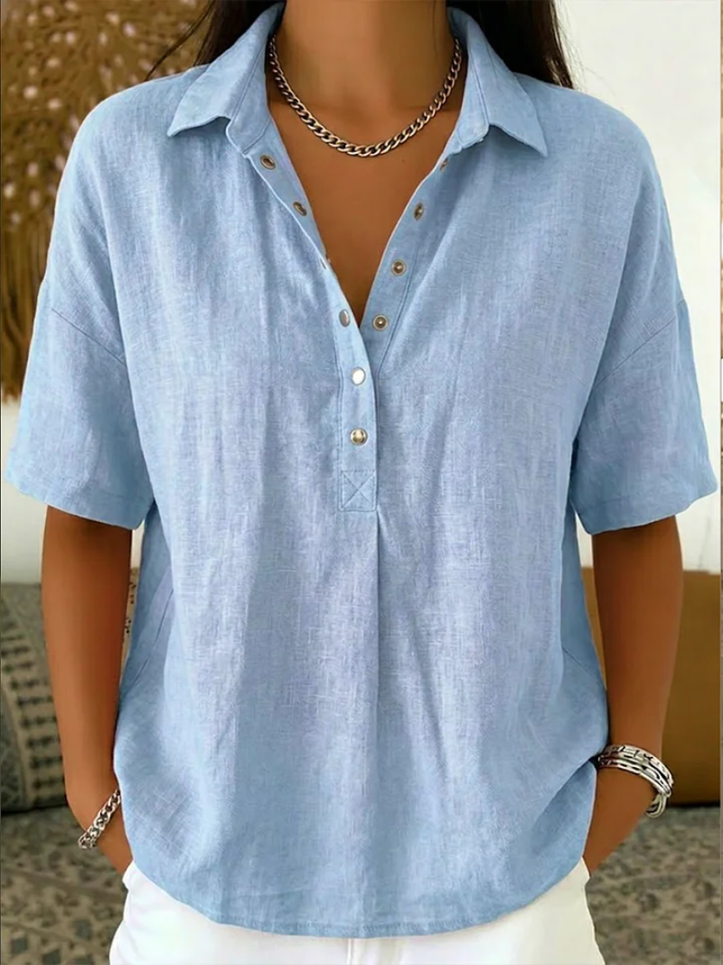 Willow™ | Relaxed Collar Blouse