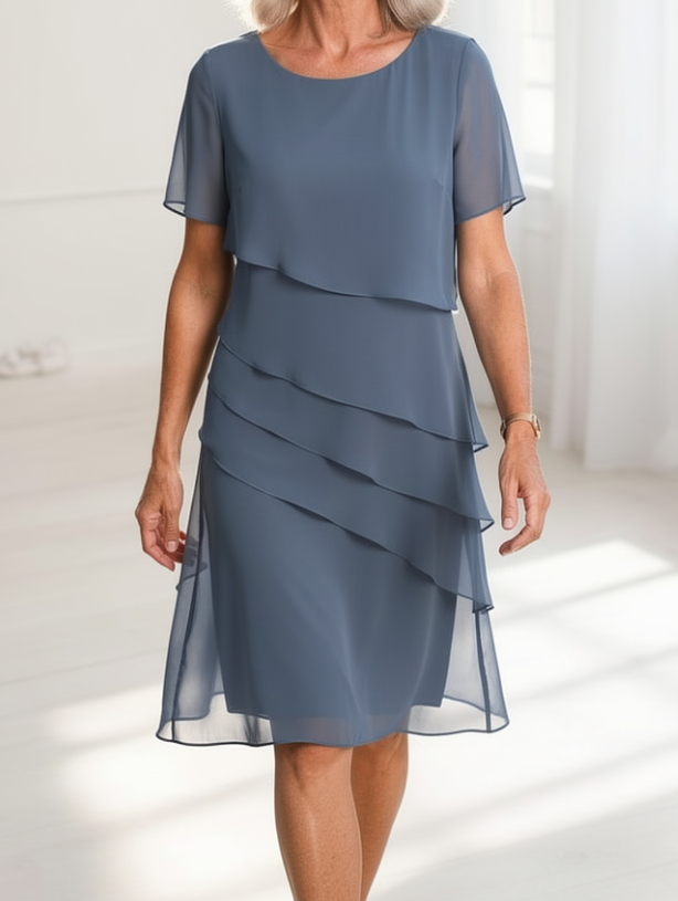 Juliet – Flowing Elegant Dress with Ruffles
