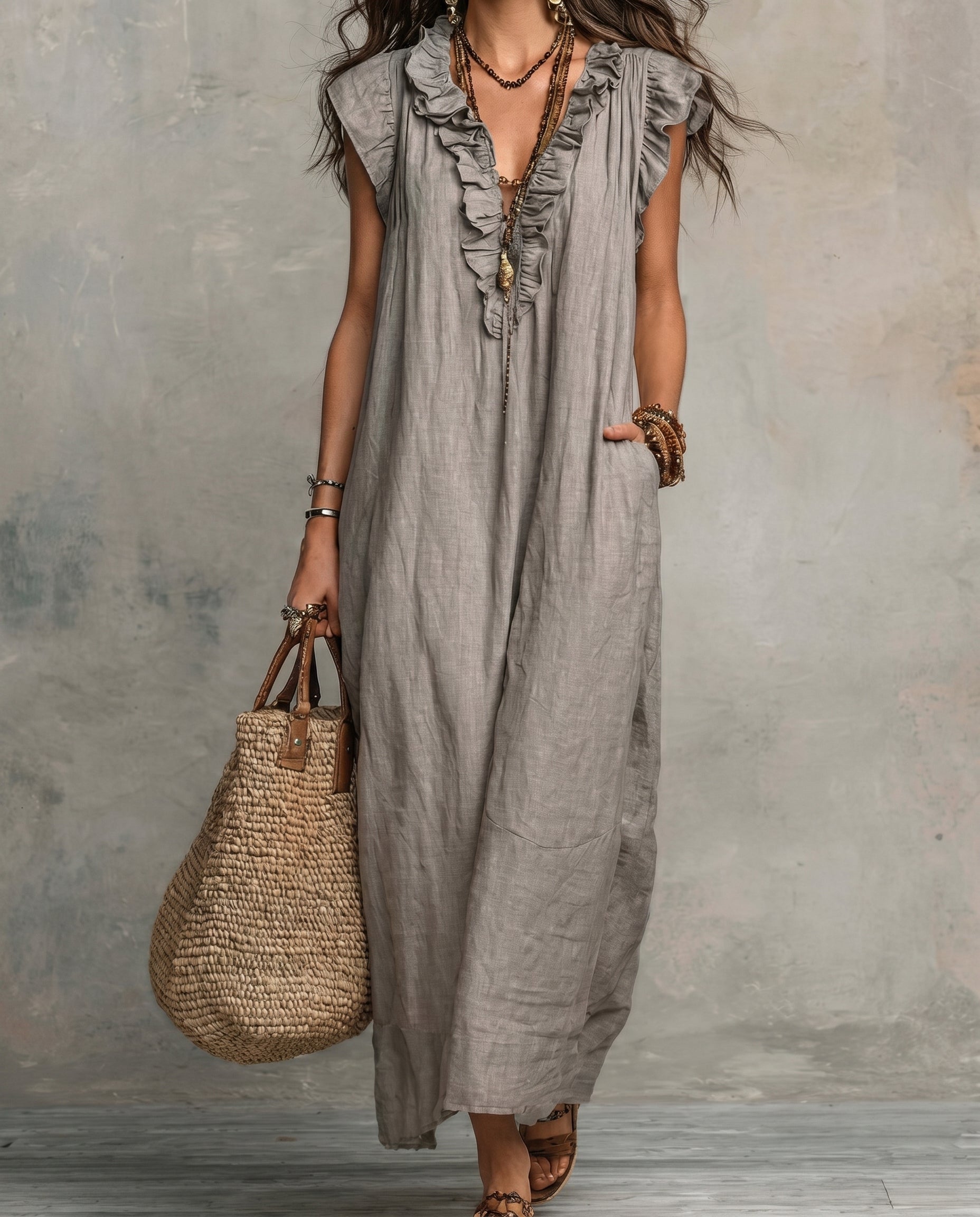 Long Boho Dress