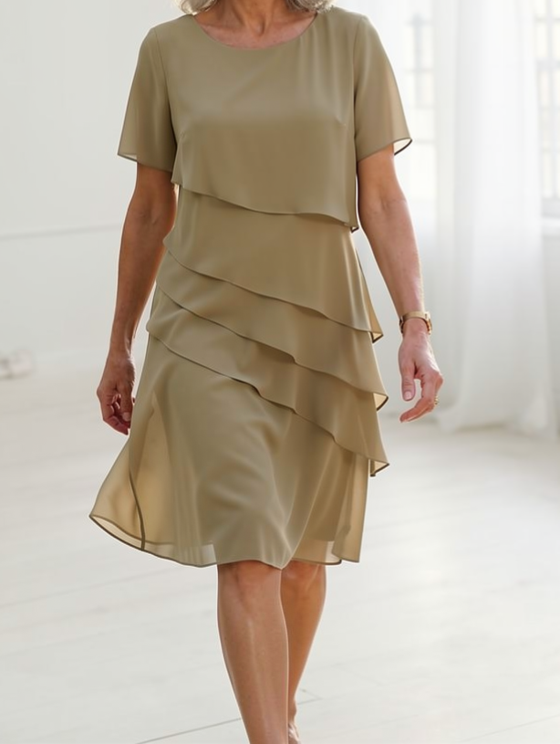 Juliet – Flowing Elegant Dress with Ruffles