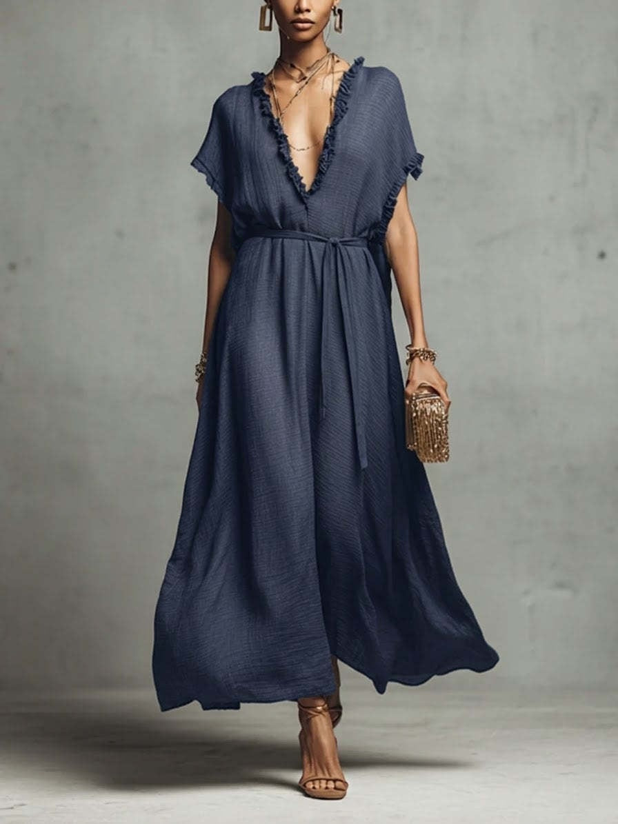 Ava | Effortless Everyday V-Neck Dress