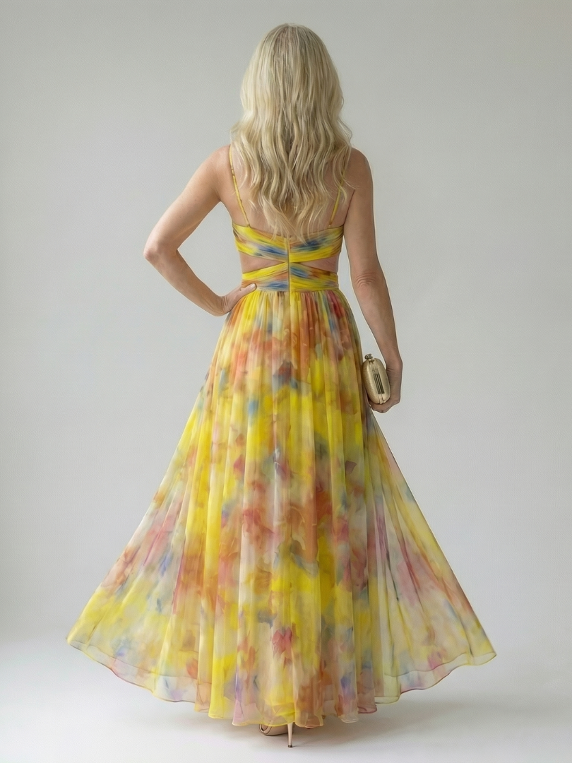 Isel - Zachte Wrap Maxi Jurk