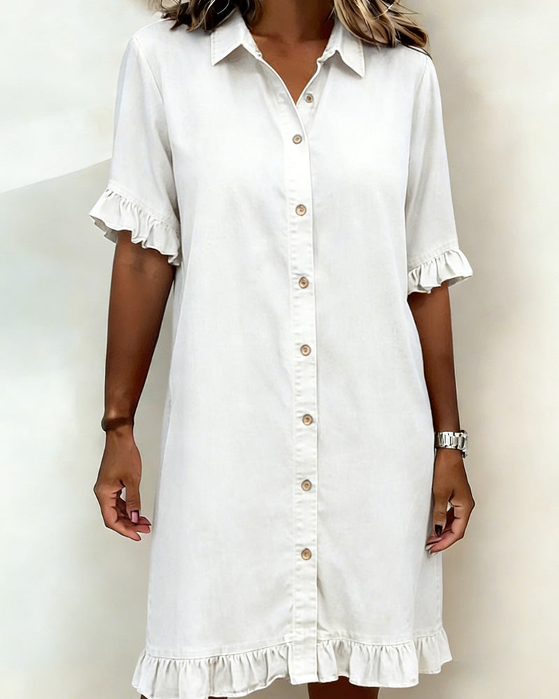 Emma™ | Effortless Button-Front Dress