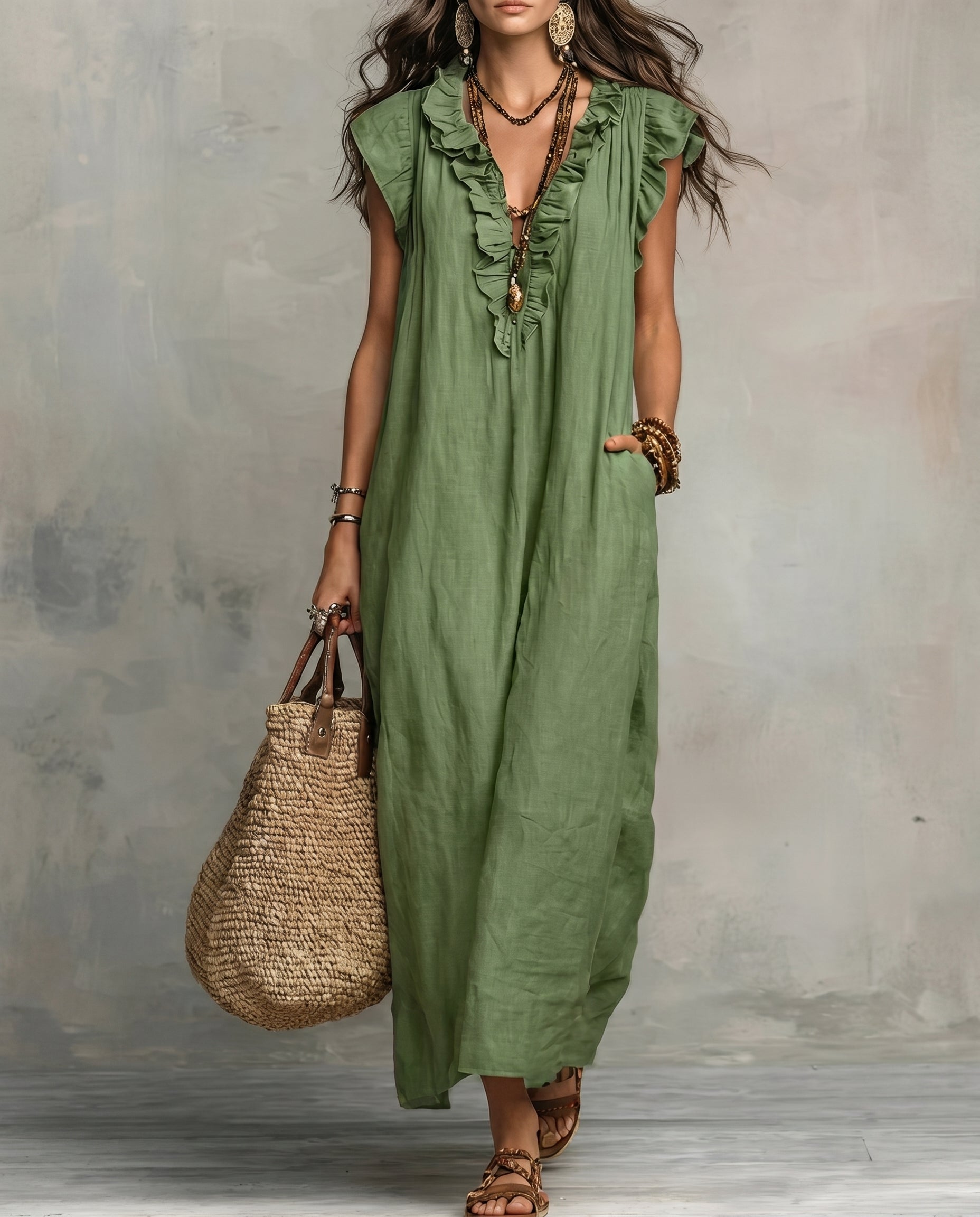 Long Boho Dress