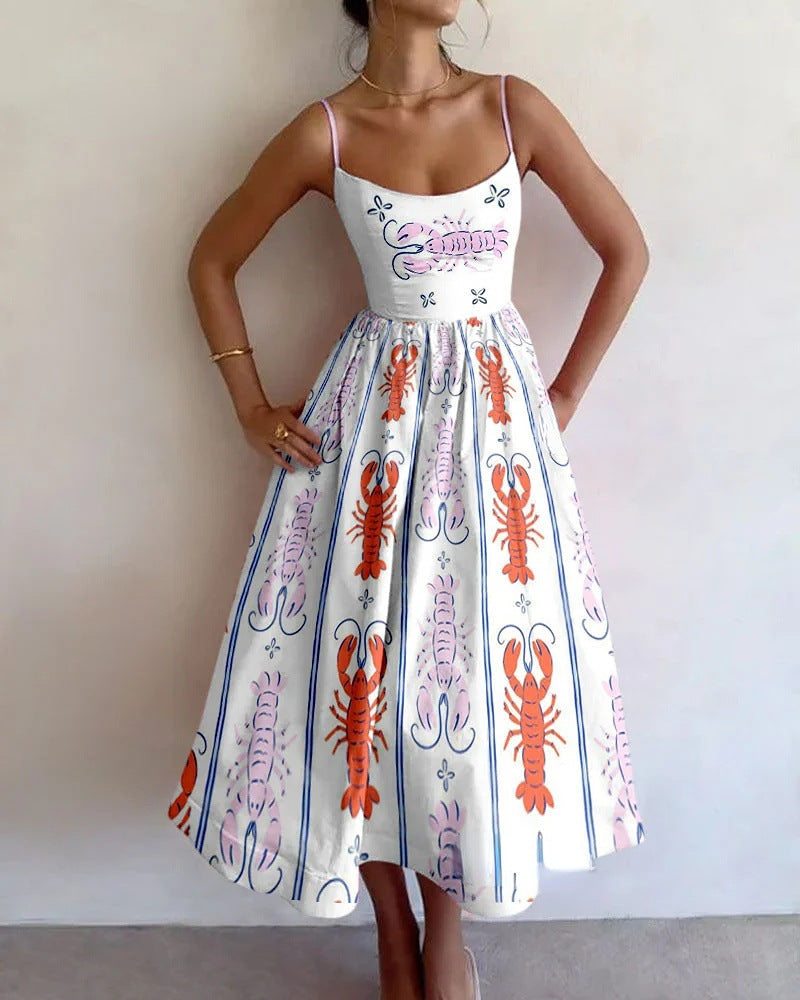 Brinleyrae - Zeaside Fantasie Midi Dress