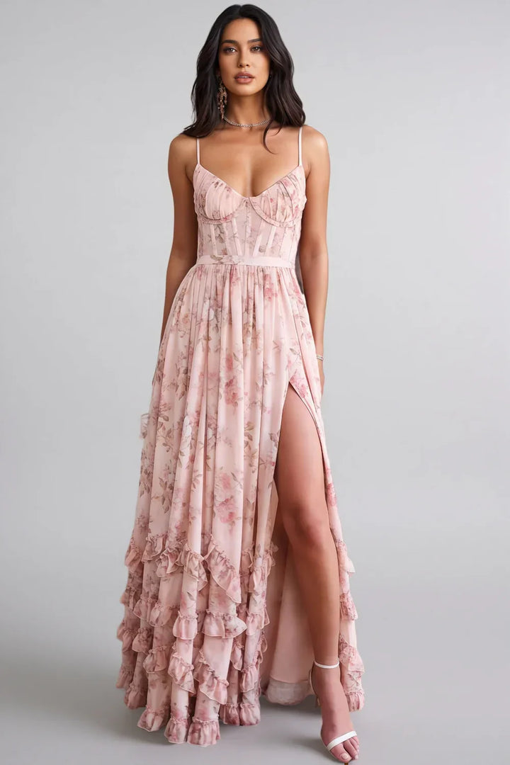 Serena Flowing Midi Dress – Venezia Edit