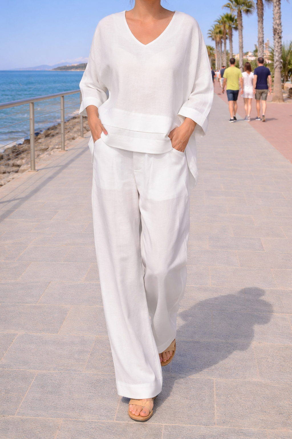 Santoro™ | Breathable Linen-Cotton Two-Piece Set