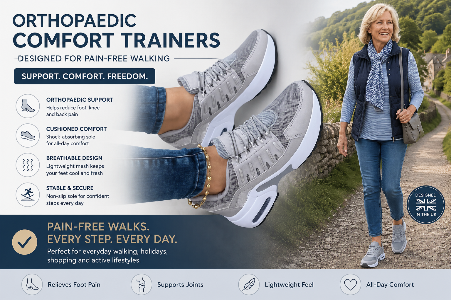 Thea | Orthopedic Comfort Shoes