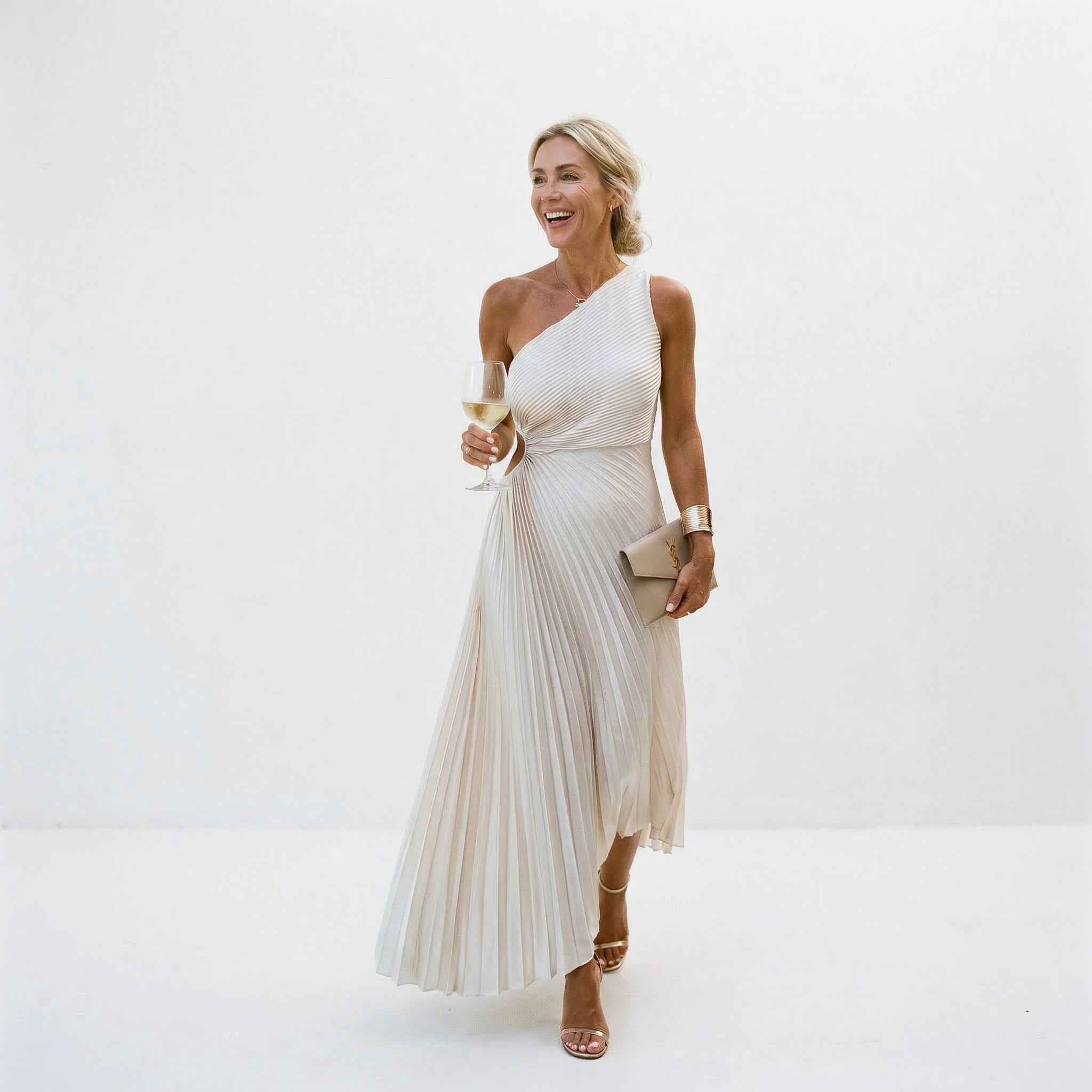 One-Shoulder Wedding Guest Dress – Occasion