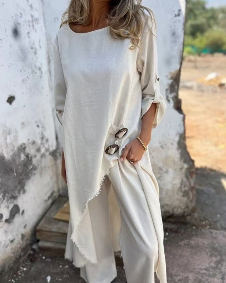 Isabelle - Relaxed Linen Blend Set